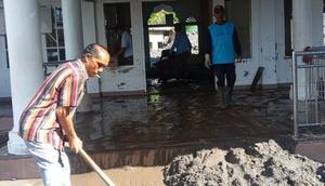 Banjir hantam desa di Bener Meriah Aceh. (Antara)