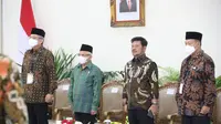 Wakil Presiden RI, KH. Ma’ruf Amin saat membuka Munas Gapki XI di Istana Wapres Jakarta, Jumat, 3 Maret 2023.
