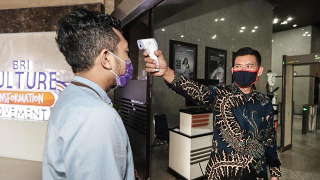 Mulai Terapkan The New Normal, Beginilah Suasana Kantor BRI