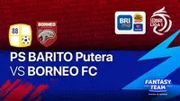 BRI Liga 1 Jumat 14 Januari 2022 : Borneo FC Vs PS Barito Putera