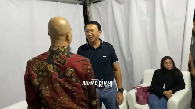 7 Momen Pertemuan Ahmad Dhani dan Ahok, Jumpa di Balik Panggung Konser Dewa 19