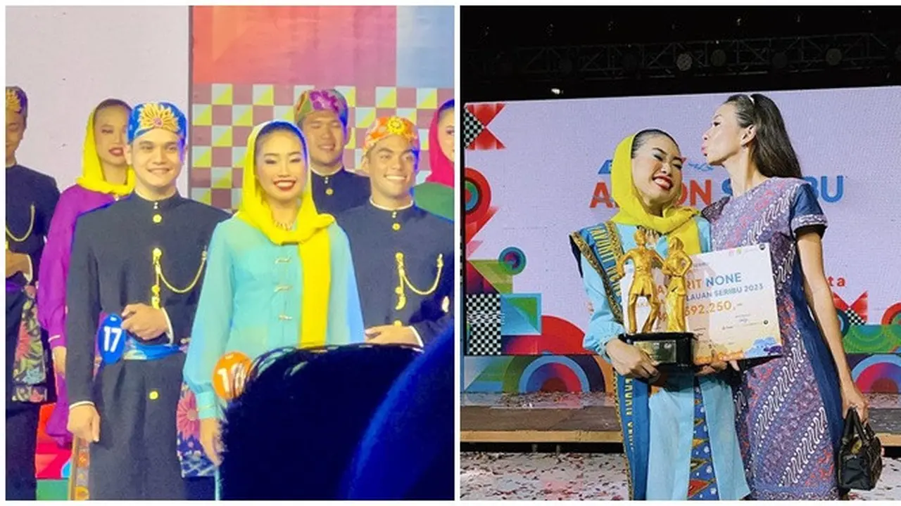 6 Potret Adik Yuki Kato Ikut Abang None Kepulauan Seribu 2023, Aura Bintangnya Terlihat