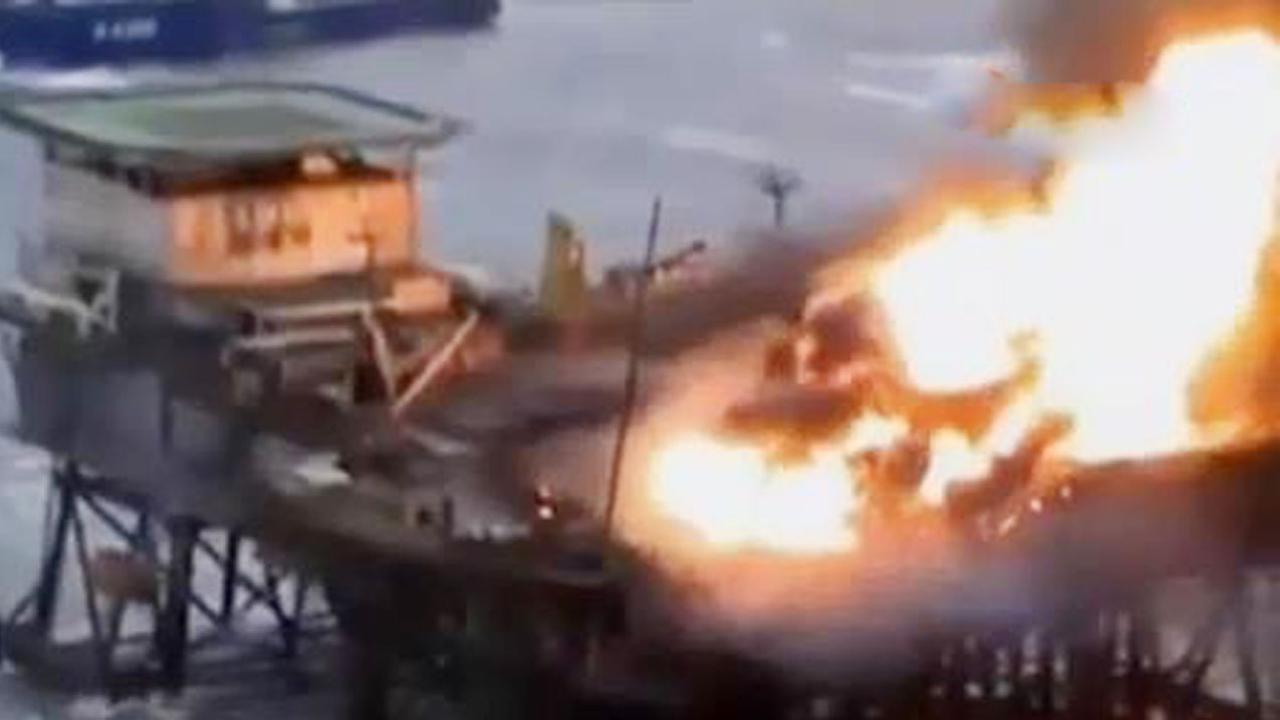 Video: Kilang Minyak di Azerbaizan Terbakar, 29 Pekerja Hilang