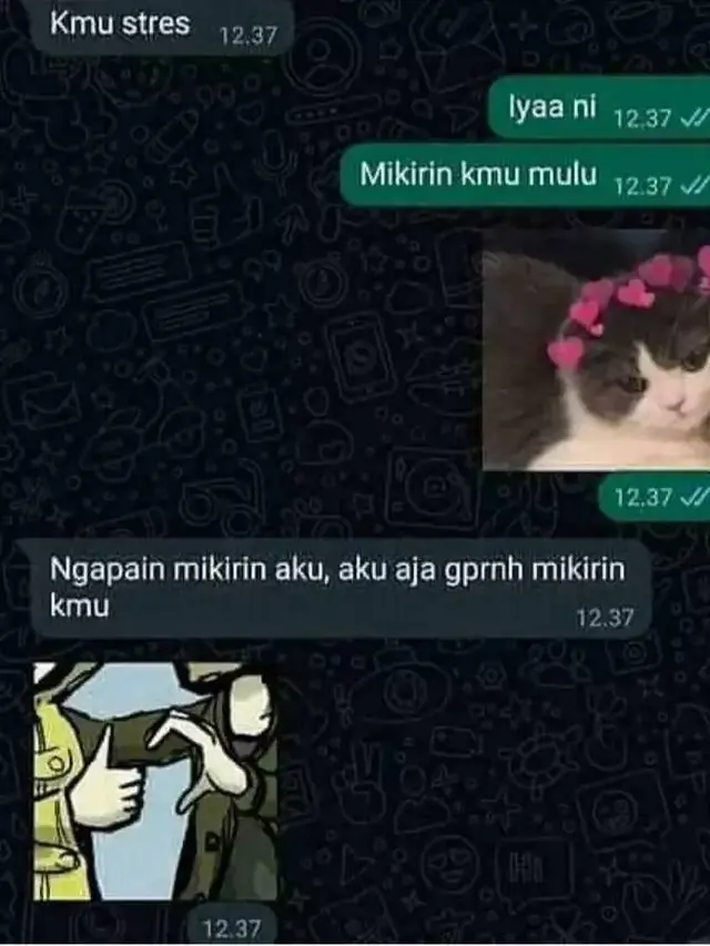 7 Chat Kocak Gebetan yang To The Point Ini Langsung Bikin Sakit Hati