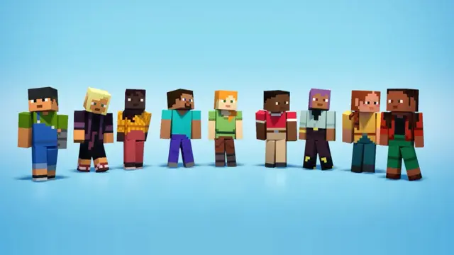 Skin baru di Minecraft 1.20 (Mojang)