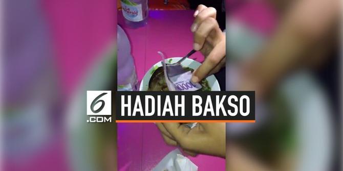 VIDEO: Bakso Isi Duit Jadi Buruan Penikmat Kuliner