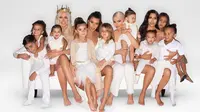 Keluarga Kardashian (Dok.Instagram/@https://www.instagram.com/p/BrxiLosAGpL/Komarudin)