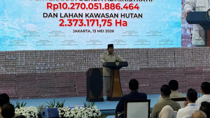 Prabowo Bocorkan Bulan Depan Rp 49 Triliun Hasil Rampasan Akan Diserahkan ke Negara