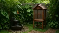 8 Inspirasi Kandang Burung Merpati yang Menyatu dengan Taman, Ciptakan Hunian Asri