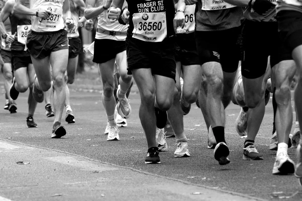 Ilustrasi lomba lari maraton (pixabay)