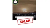 Cek Fakta: Tidak Benar Video China Telah Sukses Luncurkan Matahari Buatan