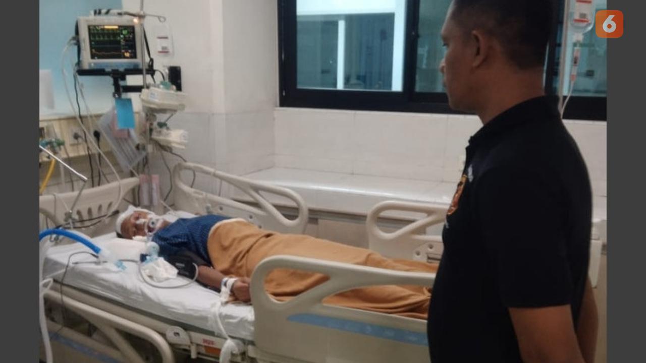 Santri korban penganiayaan senior saat dirawat di Rumah Sakit (Liputan6.com/Istimewa)