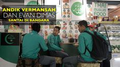 Video Andik Vermansah dan Evan Dimas bersantai saat di Bandara Bangkok, Thailand pada Kamis (8/12/2016).