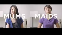 Video `Mom and Maids` Ungkap Anak Lebih Dekat dengan PRT