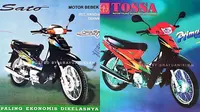 10 Potret Motor Cina yang Jiplak Supra Bapak, Mirip Banget Cuma Beda Merek Doang