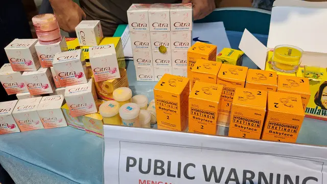 Salah satu produk kosmetik terkenal yang dipalsukan.