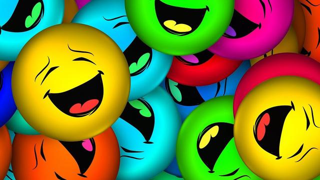 Ilustrasi lucu, tertawa