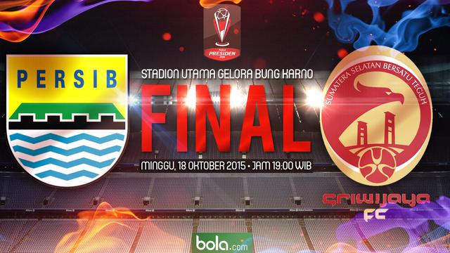 Final Piala Presiden: Persib Bandung vs Sriwijaya FC (Bola.com/Samsul Hadi)