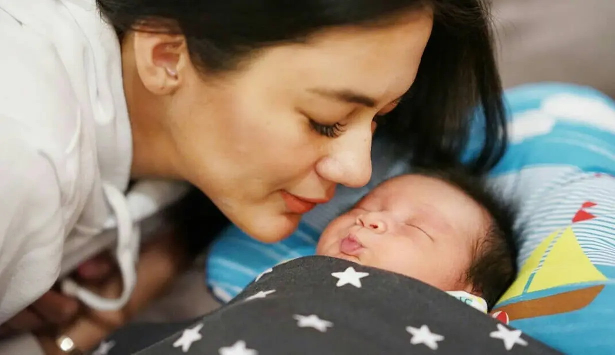 Paula Verhoeven dan Baim Wong (Instagram/kianotigerwong)