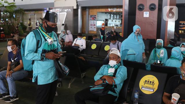 Jemaah Umrah Indonesia Bertolak ke Mekah