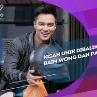 Baim Wong menceritakan kisah dari baju kembar yang dipakainya dan Paula.