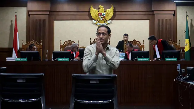 Sidang Lanjutan Dugaan Korupsi Pengadaan Laptop, Jaksa Minta Hakim Tolak Eksepsi Nadiem Makarim