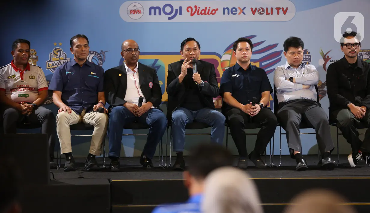 PLN Mobile Proliga 2025 akan diikuti oleh lima tim putra dan tujuh tim putri. (Liputan6.com/Helmi Fithriansyah)