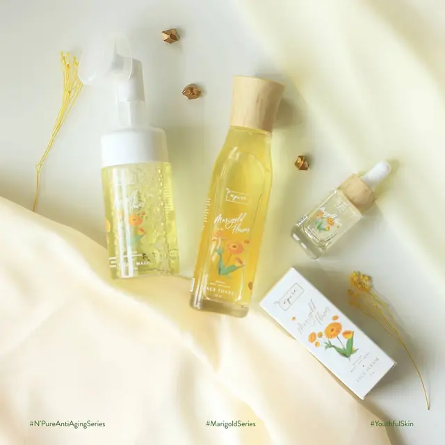 Khasiat Bunga Marigold Sebagai Perawatan Anti Aging pada Skincare Lokal