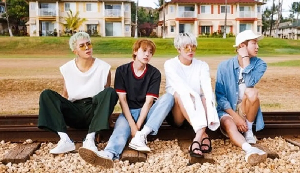 Lagu Island milik Winner mempunyai irama latin yang khas. Lagu ini cocok didengarkan saat musim panas tiba. (Foto: soompi.com)