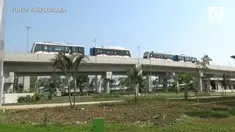 Tim pengawas dari Dirjen Perkereta Apian Kementrian Perhubungan, berasama pihak len industri dan woujin, terus melakukan tahap ujicoba sert