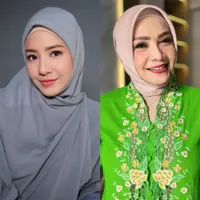 Lihat di sini beberapa ide makeup look flawless anti geser untuk hijabers dari para artis.