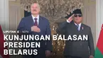 Presiden Prabowo Subianto hari ini menerima kunjungan kenegaraan balasan dari Presiden Belarus di Istana Kepresidenan.