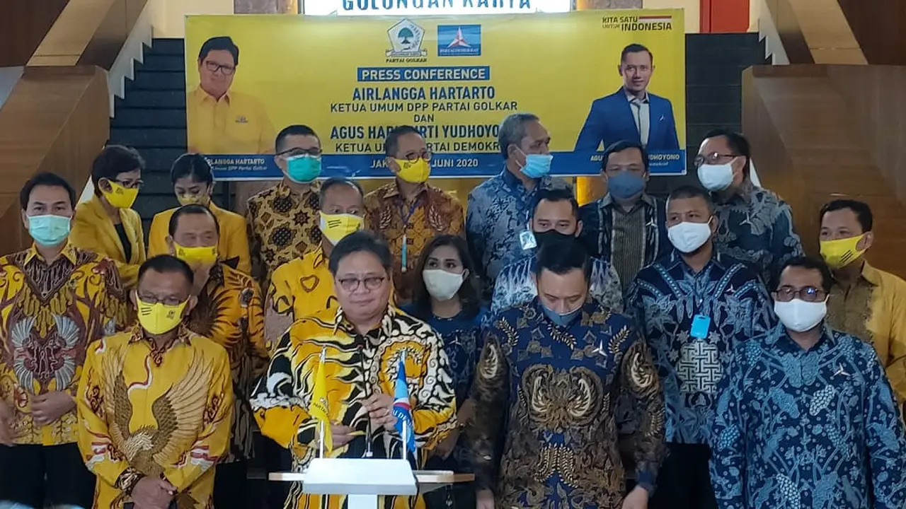 Demokrat dan Golkar
