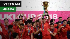 Berita video Vietnam keluar sebagai juara Piala AFF 2018 setelah menang agregat atas Malaysia 3-2, Sabtu (15/12/2018)