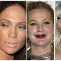 Jennifer Lopez, Drew Barrymore, Nicki Minaj, dan Eva Longoria (via lolwot.com)