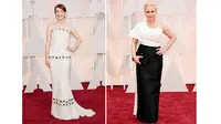 Berikut gaun indah yang digunakan oleh para pemenang Oscar 2015. 