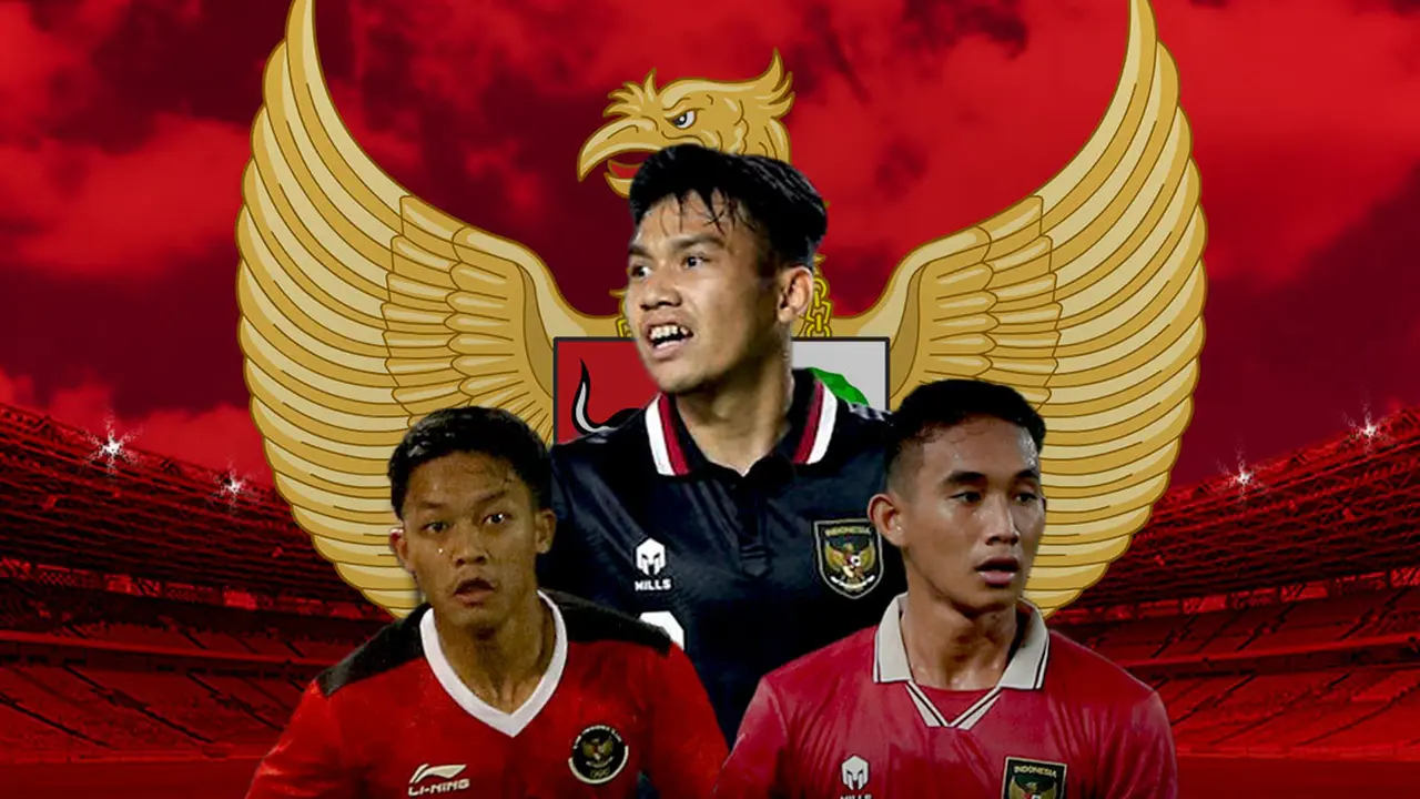 Timnas Indonesia - Rizky Ridho, Witan Sulaeman, Ilham Rio Fahmi