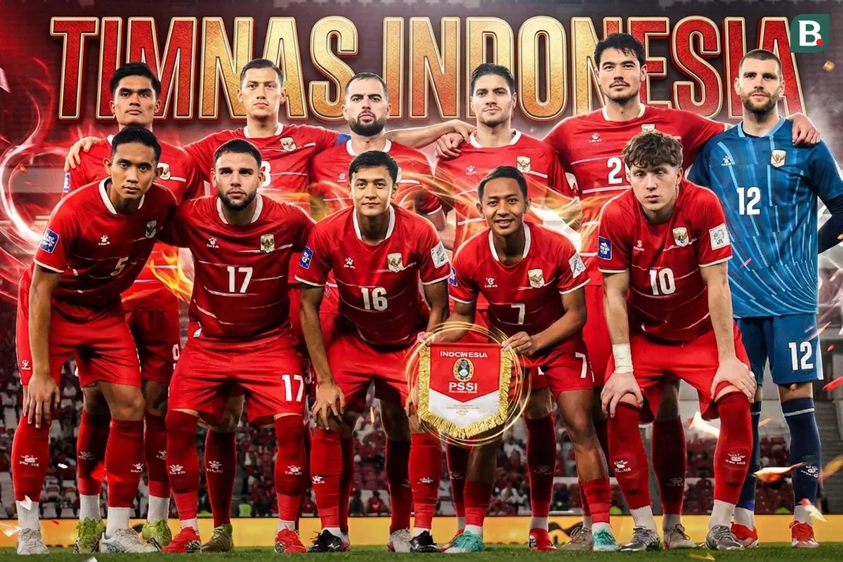 Pasukan Timnas Indonesia di FIFA Series 2026. (Bola.com/M. Iqbal Ikhsan/Gemini)