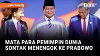 Ketika Prabowo Bikin Mata Para Pemimpin Dunia Menengok saat Namanya Disebut di KTT ASEAN