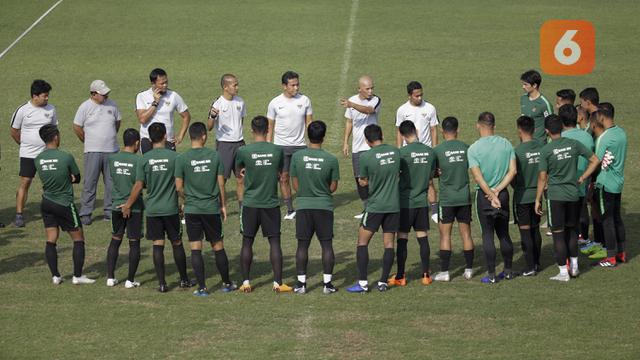 Latihan Timnas Indonesia