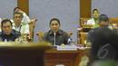 Rapat bersama Komisi IX DPR RI membahas grand design kebijakan dan program BPJS Ketenagakerjaan, Jakarta, Senin (26/1/2015). (Liputan6.com/Andrian M Tunay)