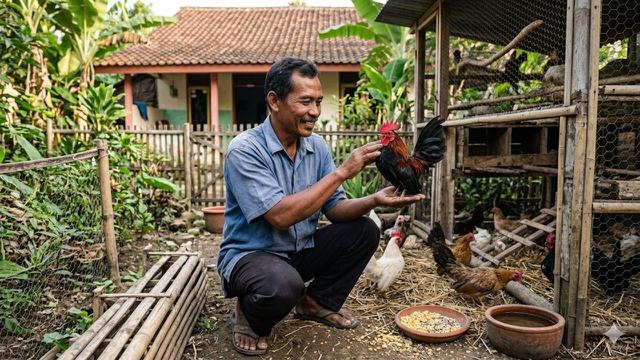 Ide Ternak Ayam Hias