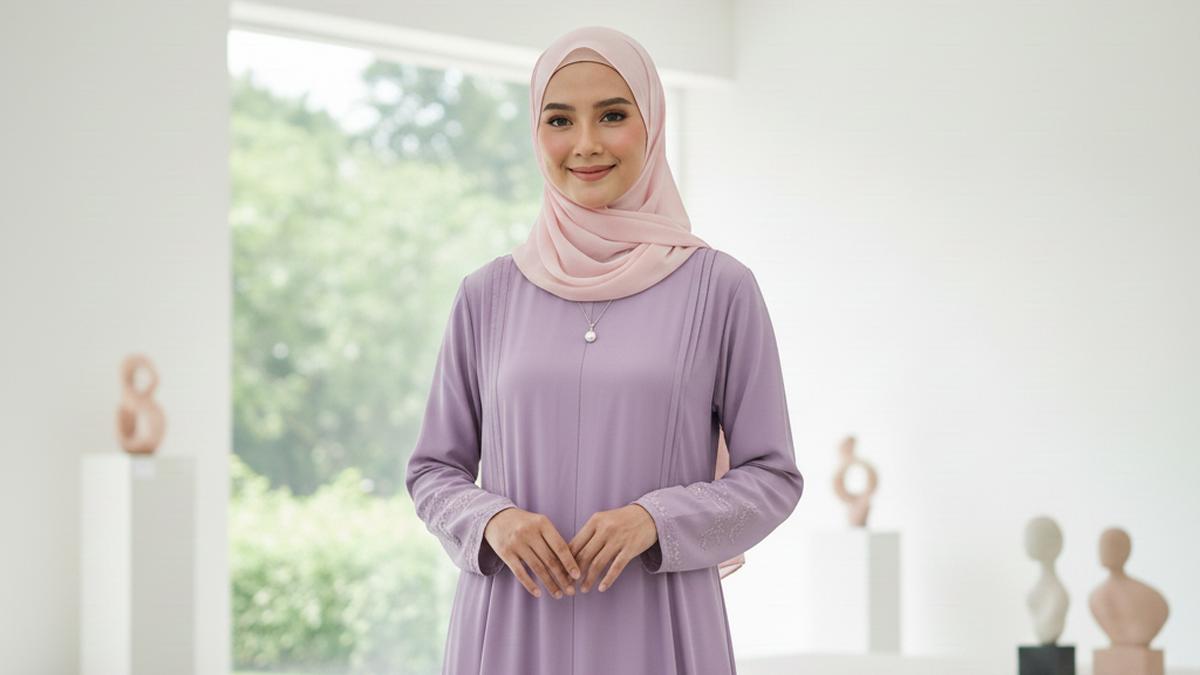 Baju Lilac Cocok dengan Jilbab Warna Apa? Ini 7 Rekomendasinya di 2025