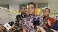 Penasihat Hukum Firli Bahuri, Ian Iskandar (Liputan6.com/Ady Anugrahadi)