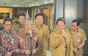 Bertemu Menkeu, Mendagri Bahas Anggaran Pemulihan Bencana hingga Fiskal Daerah