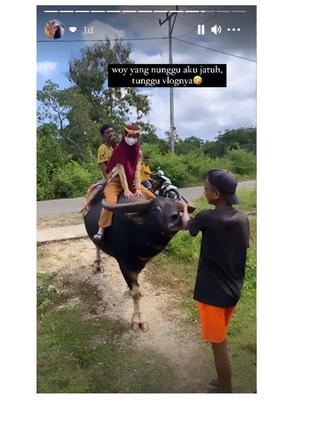 8 Momen Liburan Ria Ricis di Pulau Sumba, Seru Banget