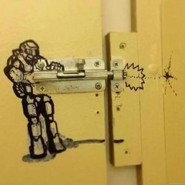 Kreatif, 8 Coretan Vandalisme di Toilet Umum Ini Bikin Geleng Kepala