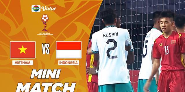VIDEO: Beragam Momen Penting Saat Timnas Indonesia U-19 Ditahan Imbang Vietnam di Piala AFF U-19