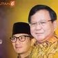 Banner Headline Jokowi-Ma'ruf Amin Vs Prabowo Subianto-Sandiaga Uno. (Liputan6.com/Triyasni)
