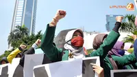 Massa di Bundaran HI Galang Dana Solidaritas Rakyat Mesir